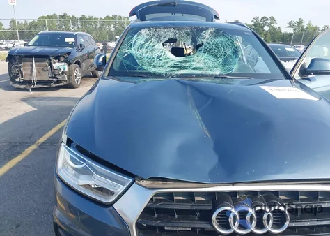 2016 Audi Q3 2.0T Premium Plus from USA, damaged, VIN WA1EFCFS7GR022026